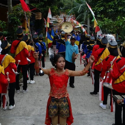 Kirab Budaya di Desa Blater Kecamatan Bandungan