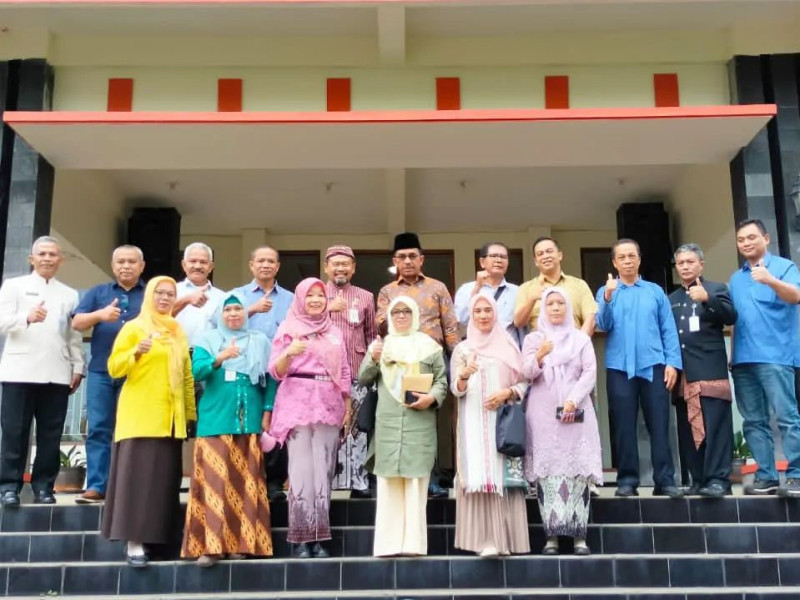 Kunjungan dari Kepala Dinas Pendidikan dan Kebudayaan, Provinsi Sumatera Barat