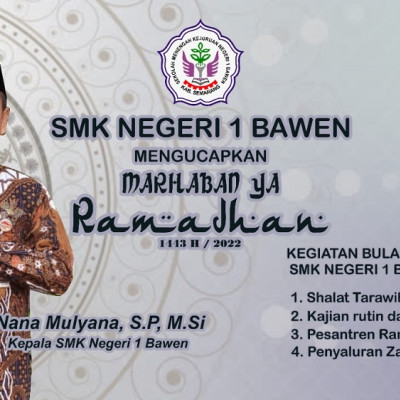 SMK Negeri 1 Bawen mengisi Ramadhan