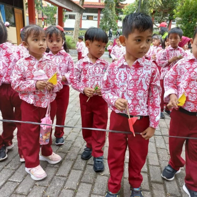 TK Nusa Indah Bergas EduWisata di SMK Negeri 1 Bawen
