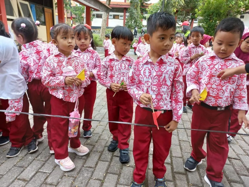 TK Nusa Indah Bergas EduWisata di SMK Negeri 1 Bawen
