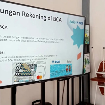 Sosialisasi BCA ke SMK Negeri 1 Bawen