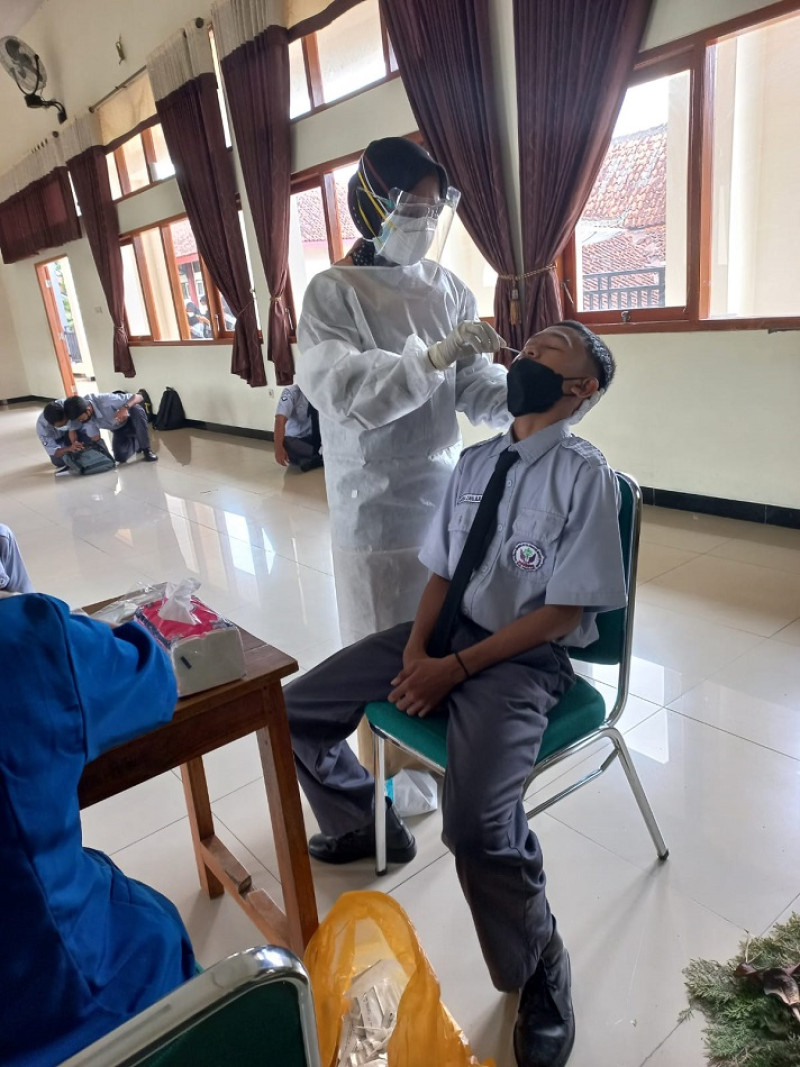 Kegiatan SWAB SMK Negeri 1 Bawen
