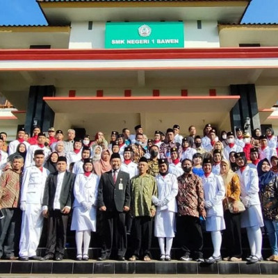 Paskibra SMK Negeri 1 Bawen dan Orang Tua