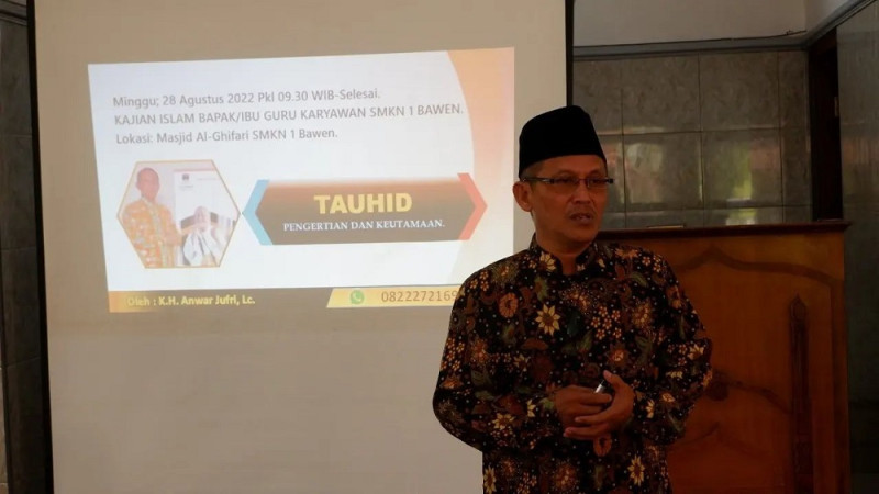 Pengajian dan Anjangsana Keluarga Besar SMK Negeri 1 Bawen