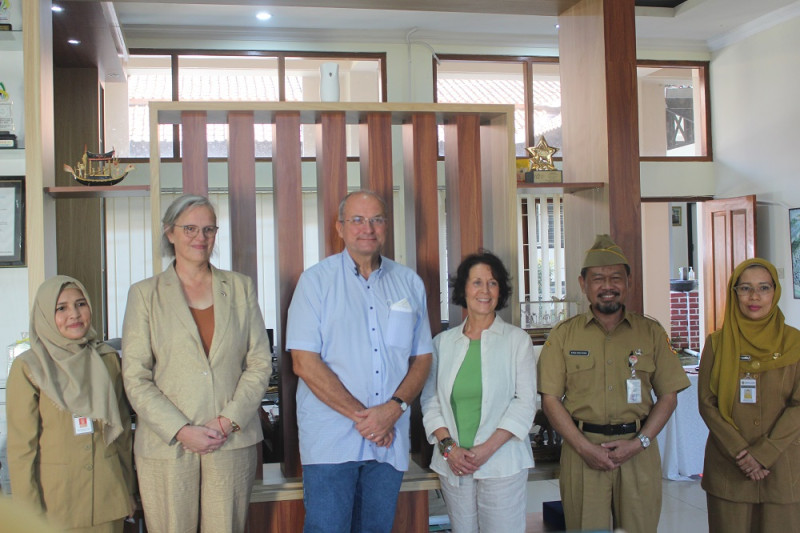 Kunjungan Nuffic Neso Ke SMK Negeri 1 Bawen