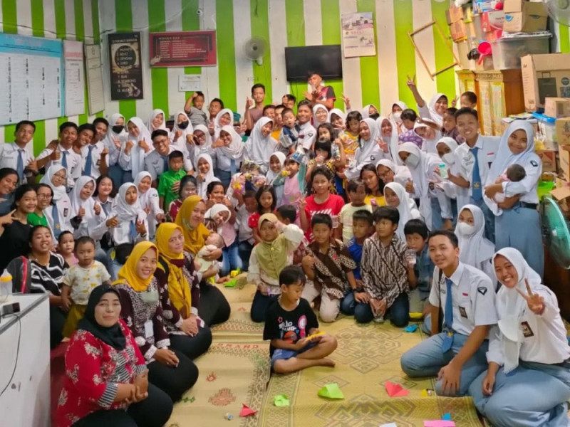 Bakti Sosial OSIS SMK Negeri 1 Bawen tahun 2022