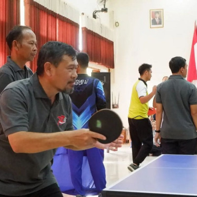 Lomba Tenis Meja SMK Negeri 1 Bawen